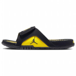 Air Jordan Hydro 4 Retro Sandaalid Thunder Meeste Tossud Kollane Must Tour-Yellow 532225-017 40