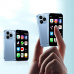 SOYES XS16 4G nutitelefon 3,0 tolli Android 8.0 Quad Core 2000mAh RAM 2GB/3GB ROM 16GB/32GB Type-C Dual SIM MINI telefon 3GB&64GB sinine