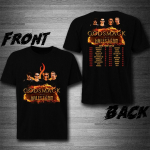 Godsmack With Halestorm Tour Dates 2019 Unisex T-s&auml;rk, eksklusiivne S