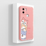 Xiaomi Redmi A1+ A2+ Plus &uuml;mbrise tagakaas Mood Avokaado Matt Pehme Vedel Silikoon P&otilde;rutuskindel kandiline telefonikott kaitsev korpus kaitseraua Redmi A1+/A2+