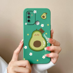 &Uuml;mbris OPPO F5 F7 F17 F21S Pro jaoks Find X5 Lite Pro F19S tagakaas Fashion Avokaado Matt pehme silikoon p&otilde;rutuskindel kaitsev telefoni&uuml;mbris OPPO kaitseraua jaoks OPPO F21 Pro 5G
