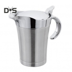 500/750 ml kastmepott kaane ja k&auml;epidemega Lekkekindel topelt isoleeritud kastmepaat toidukvaliteediga roostevabast terasest kastmen&otilde;u kooresalatikastmeks S