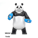 WM2367 Panda ehitusklotsid Pea Amiin Action Figuuri J&otilde;ulukingitusm&auml;nguasjad lastele