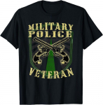 Military Police Corps veteran USA armee Tee Unisex T-s&auml;rk S