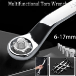 6-17 mm universaalne Torx-mutriv&otilde;ti isepinguvad reguleeritavad prillid Mutriv&otilde;tmelaud Kahepealine Torx-mutriv&otilde;ti K&auml;sit&ouml;&ouml;riistad tehase jaoks 14-17mm