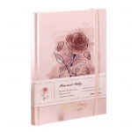 &Otilde;pilase k&auml;siraamat Vintage liblikalillede p&auml;evik Raamat Esteetiline m&auml;rkmik scrapbooking DIY k&auml;sit&ouml;&ouml; planeerija ajakirja Album Kirjatarbed Kingitus A5 roosa