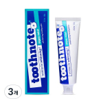 Toothnote whitening toothpaste, aquamint flavor, 100g, 3 pieces