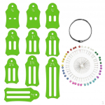 Jelly Roll Fabric Bias Tape Maker Kit 12 Pieces