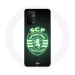 Oppo A74 5G scp sportliku portugali helendav must taust