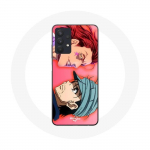 &Uuml;mbris Samsung Galaxy A32 5G Hisoka ja Ging Hunter x Hunter Anime jaoks must