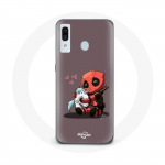 &Uuml;mbris Samsung Galaxy A20 DeadPool Unicorn Unicorn jaoks