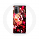 Coque pour Xiaomi Redmi Note 10 Pro Tanjiro Demon Slayer Kimetsu no Yaiba en col&egrave;re