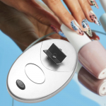 Nail Lacquer Shaker Gel Polish Mixer Easy to Use Evenly Tool Liquid Bottle Shaking Machine argent