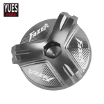 Motorcycle Accessories Auminum oil Filler Engine Dain Plug Cover For Yamaha FZ6 2004-2012 FZ6R FAZER 2009-2017 FAZER Grey