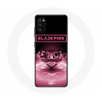 Coque - Maniacase - Samsung Galaxy S20 Plus - Noir - Logo Blackpink - Souple