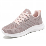Kevadised lihtsad meestekingad Puhasmustad spordijalatsid Kerged, hingavad paarimudelid Flykniti kingad 44 must