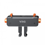 VRIG AC10 spordikaamera kiirkinnitusega magnetadapteri kinnitus alumiiniumsulamist Insta360 jaoks Without QR Plate