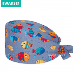 Naised, mehed, meditsiiniline kirurgiline m&uuml;ts, tr&uuml;kitud arstim&uuml;ts, hambaravi ilusalong, peakoka m&uuml;tsid 100% puuvillane &otilde;de Operatsiooniruumi koorimism&uuml;tsid One size