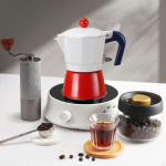 Kohvimasina perkolaatoripott, pliidiplaadi espressomasinat, k&ouml;&ouml;ki 7.9cmx15.3cm