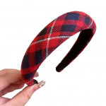 Naiste juuksepael Retrokangaga kaetud pehme elastne libisemisvastane peakaunistus Juuksekorraldus uusaasta pidulik juukser&otilde;ngas juuste aksessuaarid 10