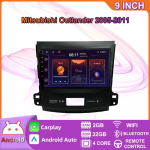 Autoraadio Android Auto jaoks Mitsubishi Outlander 2005-2011 Multimeediumipleier GPS Navigation Stereo Carplay HU 2+32GB 2+32GB