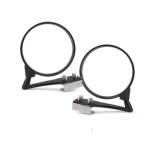 2pcs/set car blind spot mirror Auto Side Convex mirrors Wide Angle Round Car Vehicle Rear View miroir white 1 pair