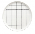 Keraamiline taldrik &uuml;mmargune juurviljataldrik Steak Taldrik L&auml;&auml;ne taldrik Loominguline Euroopa hommikus&ouml;&ouml;gitaldrik 8 inches