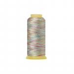 DIY v&auml;rviline pol&uuml;ester 108D/2 tikkimisniit masint&ouml;&ouml;tletud tikkimisniidi jaoks 1tk