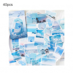 40 tk Washi paber Scrapbooking kleebised kleebis DIY p&auml;eviku albumi kirjatarvete kaunistus C