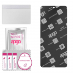 apgo MATTE Hybrid protective glass compatible with OnePlus Ace, flexible nano glass, great replacement for tempered glass, scratch-resistant, full glu