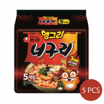 Nongshim 3X V&uuml;rtsikas Angry Neoguri Ramyeon Seafood Nuudle 120g (2 Valikud) 5PCS