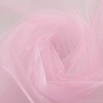 500 cm * 48 cm Organza l&auml;bipaistev organza kangas pulmade kaunistamiseks