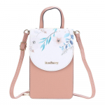 Hiina stiilis naiste &otilde;lakotid, millel on puuteekraaniga telefonikott T&otilde;mblukuga Crossbody Messenger kotid 18cm*11.5cm*7cm kollane