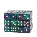 Poludie 10 tk D6 kuuepoolsed t&auml;ringud 16mm naljakad m&auml;ngut&auml;ringud RPG klubi hasartm&auml;ngude lauam&auml;ngu laua aksessuaarid 10pcs Green Blue