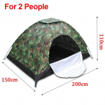 &Otilde;ues asuv telkimistelk laagrivoodile Veekindel UV-vastane telk V&auml;lises kantav kaasaskantav kamuflaažitelgivarustus kalap&uuml;&uuml;giks telkimiseks Veekindel UV-p&auml;ikesevari varikatus 2 people tent