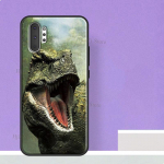 Jurassic dinosauruse mustriga kate Samsung Galaxy S20 FE S21 S22 Ultra Note 20 Note 10 S8 S9 S10 Plus taga&uuml;mbrisele Galaxy S8