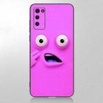 3D Funny Face telefoni&uuml;mbris Samsung Galaxy A12 A02S A22 A32 A52 A72 A71 A51 A41 A31 A21 A11 A50 A70 A10S A20S must pehme kate Samsung A02
