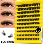 Ripsmekobarad segaalused Individuaalsed ripsmed 3D vol&uuml;&uuml;mikad silmaripsmed pehmed looduslikud ripsmed naaritsaripsmeklastri kunstripsmed