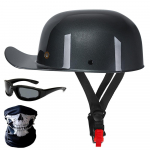 Retro gangsteri isikup&auml;ra pesapallim&uuml;tsi kiiver Harley kiiver Four Seasons meeste ja naiste elektriauto poolkiiver Scoop kiivri m&uuml;ts L