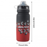 750 ml rattajoogipudel, laia suuga disain, pigistatav veepudel &otilde;ues rattas&otilde;iduks m&otilde;eldud veekeetja, BPA-vaba lekkekindel rattas&otilde;iduks CHINA