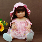 Reborn Baby Doll M&auml;nguasi Elutruu pehme puudutusega nukud Kingitused lastele M&auml;nguasi kogu kehale Pehmest silikoonist Reborn mudilane nukk 55cm