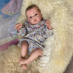 18'' 48cm k&auml;sitsi valmistatud Reborn Baby Dolls LUCAS Pehmest riidest korpus PP-puuvillast Rebirth Doll Elutruu 3D-maalitud N&auml;htavad Veins Beebi nukum&auml;nguasjad lastele kingitused cloth body