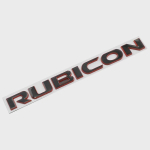 1 tk Autometall Rubicon Pagasiruumi Poritiiva Ukse Logo Embleem Kleebised Unlimited TJ JK TJ YK JL XJ Tarvikutele Black-red black