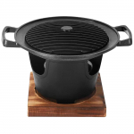 Mini BBQ alkoholipliit grillgrill Jaapani &uuml;hele inimesele m&otilde;eldud k&uuml;psetusahi Eemaldatav &otilde;ues BBQ plaat liha r&ouml;stimise t&ouml;&ouml;riistad