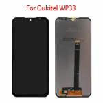 LCD-ekraan Oukitel WP33 Pro jaoks LCD-ekraan Puuteekraan Digitizeerija T&auml;ielik Kokkupanek Asendus must