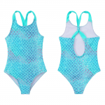 T&uuml;drukute suvised ujumisriided Brasiilia rannaujumis&uuml;likonnad Kandke &otilde;lapaeltega &uuml;hes t&uuml;kis ujumiskost&uuml;&uuml;mid lastele T&uuml;drukute ujumisriided 5-6 Years Heleroosa/sinine