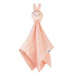 Belmont Dudu puuvillane hambumusnuku taskur&auml;tik, Allie [Pink Bunny, 1 tk, Korea beebitooted beige