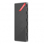 ARGB ventilaatori jaotur 10 pordiga PWM temperatuuri reguleerimise kiiruse reguleerimine energias&auml;&auml;stlik m&uuml;ra v&auml;hendamine ARGB ventilaatori jaoturi arvutitarvikud must