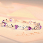 925 H&otilde;be S&uuml;damekujuline K&auml;ev&otilde;ru Mood S&uuml;damega &Uuml;hendatud &Otilde;nnelik Naiste K&auml;ev&otilde;ru K&auml;eehted