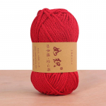 100g/Rull Puuvillane Linane L&otilde;ng Heegeldamiseks &Uuml;mmargune Kiud J&auml;me Linane L&otilde;ng &Otilde;&otilde;nes Puuvillane L&otilde;ng punane